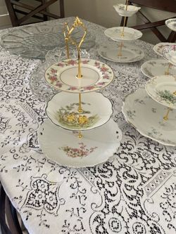 Tiered plates