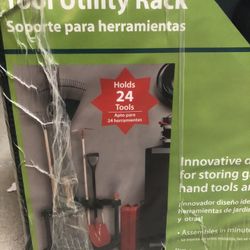 Tool utility rack