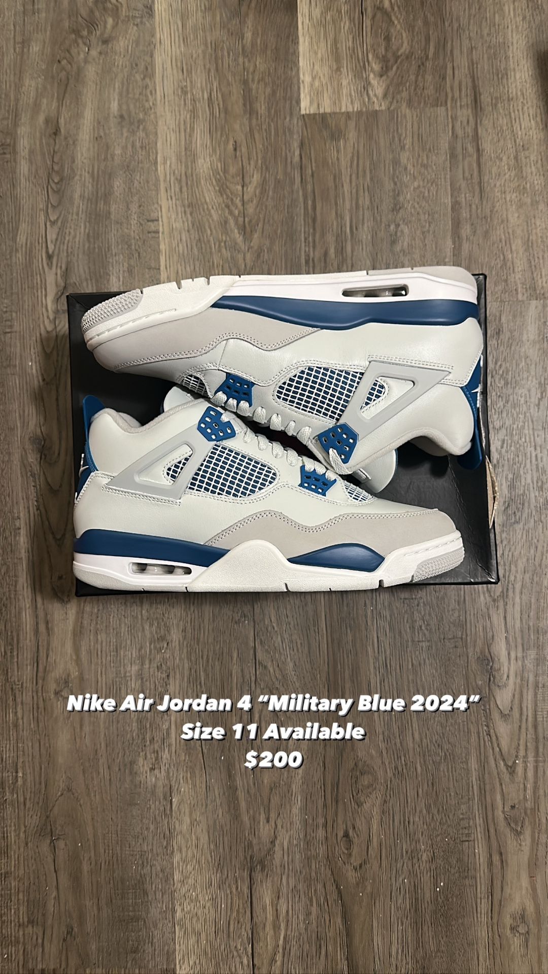 Nike Air Jordan 4 “Military Blue”