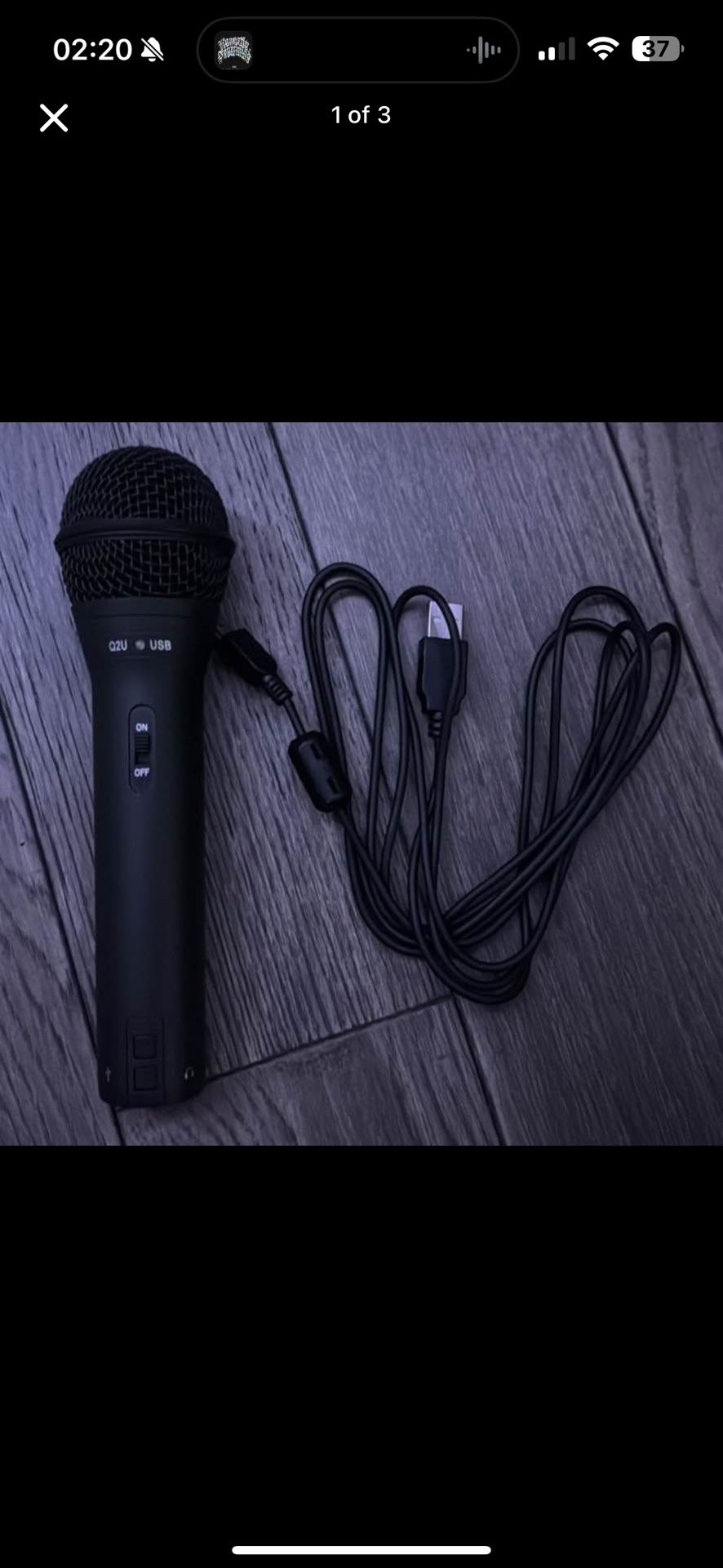 Handheld Dynamic USB Microphone Recording Gaming Podcasting