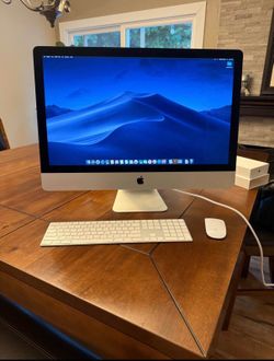 1TB hard drive, 32 GB memory, 4.2 GHZ Core I7, retina 5k 27” 2017. Ventura OP system