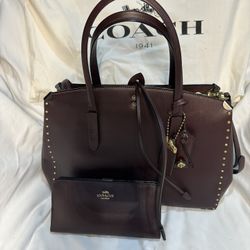 1941 Coach Made With Genuine Leather