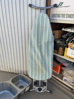 Polder Metal Ironing Board with Iron Rest
