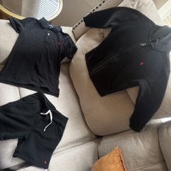 Boys Ralph Lauren Polo Set