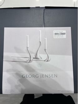 Georg Jensen Cobra Collection Candleholders
