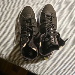 Gray Converse All Stars