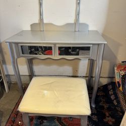 Vanity With Stool 