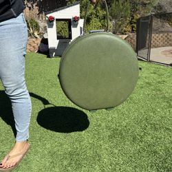 American Tourista Tiara Round Suitcase