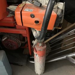 Stahl Gas Powered Core Drill . Very Rare And It Comes In Handy 