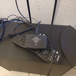 BOSE CINEMATE  SERIES II SPEAKER STAND INCLUDED $200.00🤑sony Soundbar $50 Lost Remote Is A Bluetooth Speaker Last Picture S