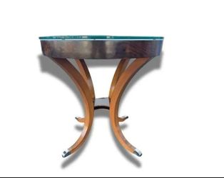 Regency round side table
