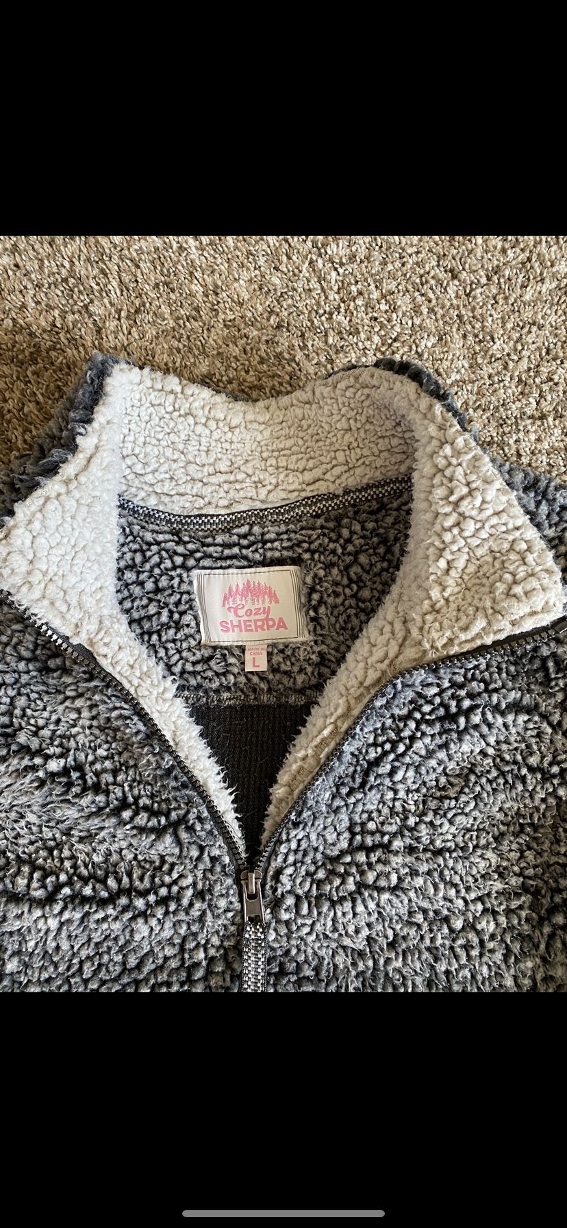 Sherpa Women's Pullover; 1/4 Zip Fleece Long Sleeve Jacket