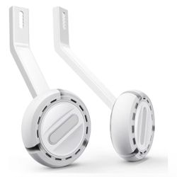 Training Wheels for 20 inch Bike, Safety Max—High-Strength Steel with Anti-Tip Design, Long-Lasting Light Up Bicycle Training Wheels for Kids Bike, Fi