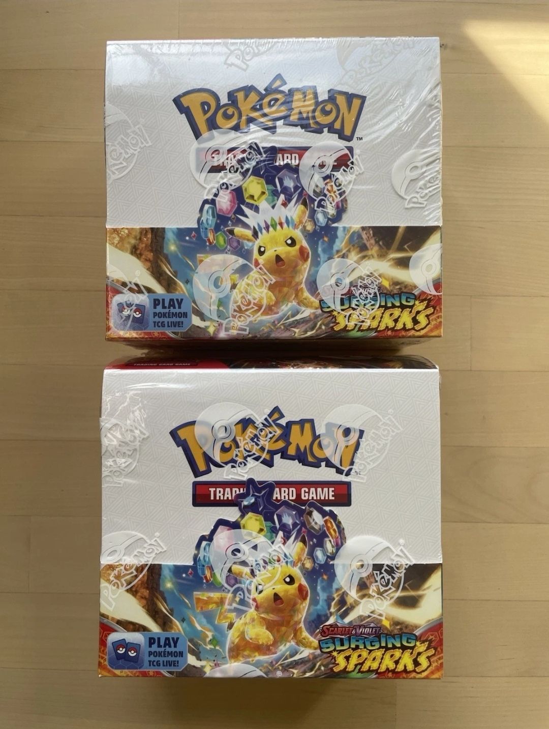 2 Pokémon TCG: Scarlet & Violet—Surging Sparks Booster Display Box (36 Packs)