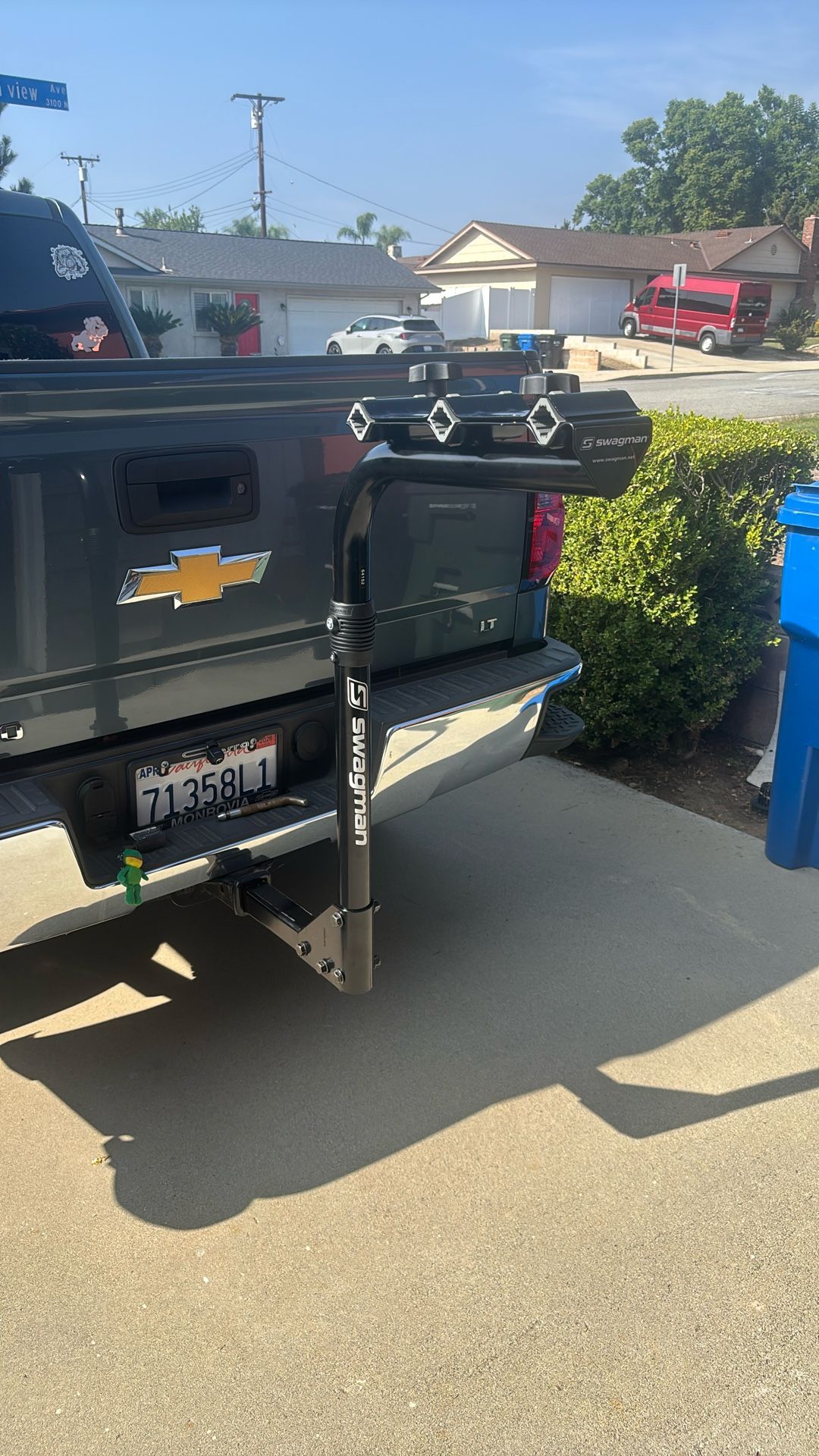 Swagman 64513 Original 3 Bike Rack RV, Truck, Car For 2” Hitch Receivers