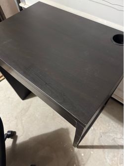 Office Desk & Rolling Chair