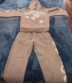 Authentic Sp5der Beluga (Young Thug) sweatpants & Matching hoodie size Medium