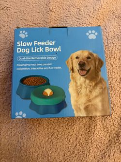 Slow Feeder Dog Lick Bowl