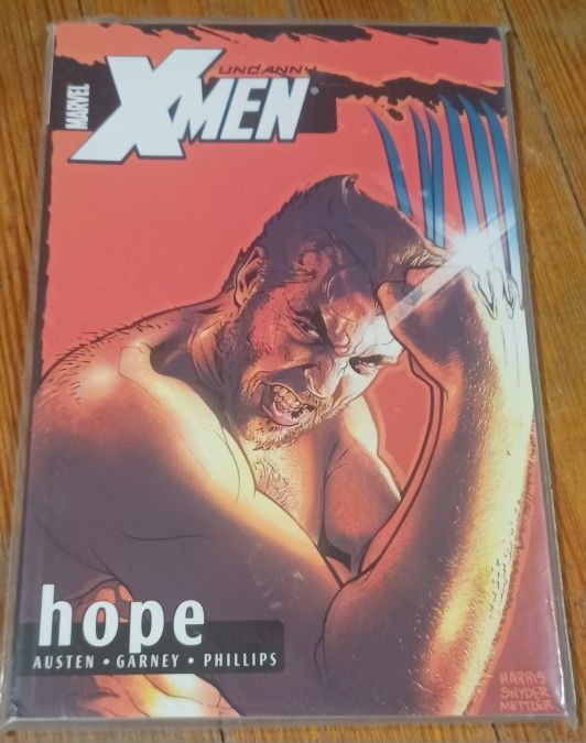 Wolverine Xmen Paperback Comic Book Hope Issue Marvel