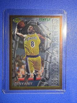 1996-97 Topps Finest Kobe Bryant Bronze APPRENTICES Rookie Card