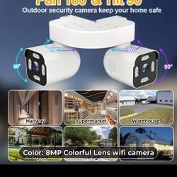 Security Camera 2 In One Sensor