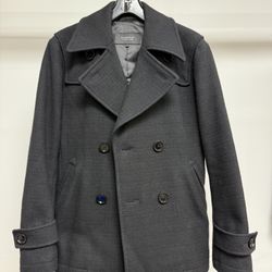 Burberry peacoat wool coat  from Japan