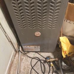 Furnace Gas One Been Removed To Remodel Work 