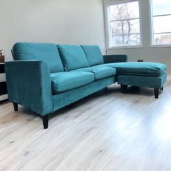 🔥COUCH Sectional Sofa Chaise 🎁 BRAND NEW 🚛Delivery Available 