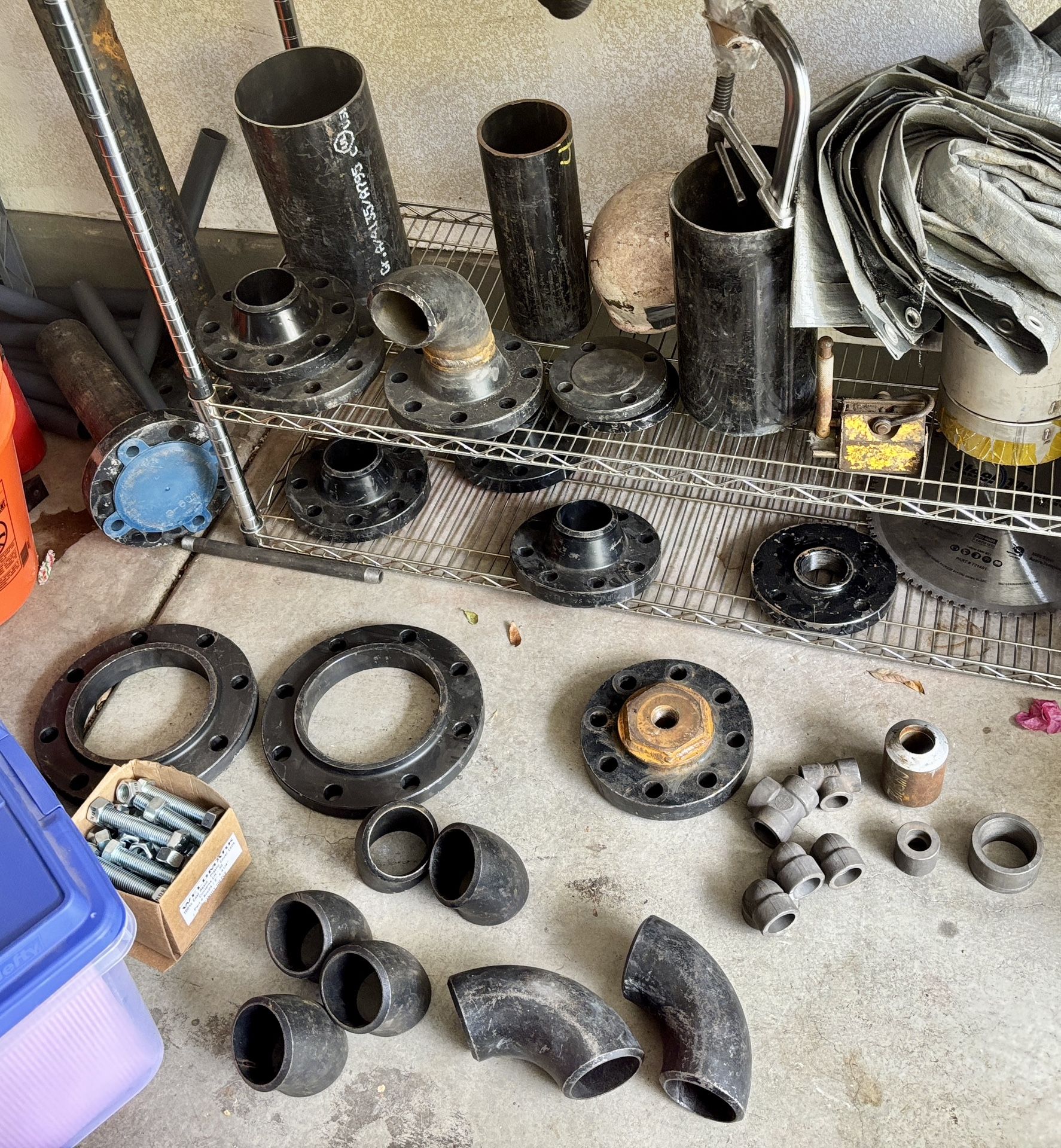 Pipes and Tubes, Elbows, Flanges, Couplings, Plugs and Caps