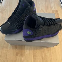 Air Jordan Retro 13 court purple Sz 10