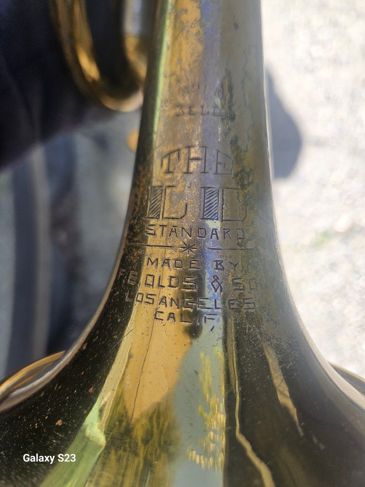 F.E OLDS & SONS RECORDING TRUMPET