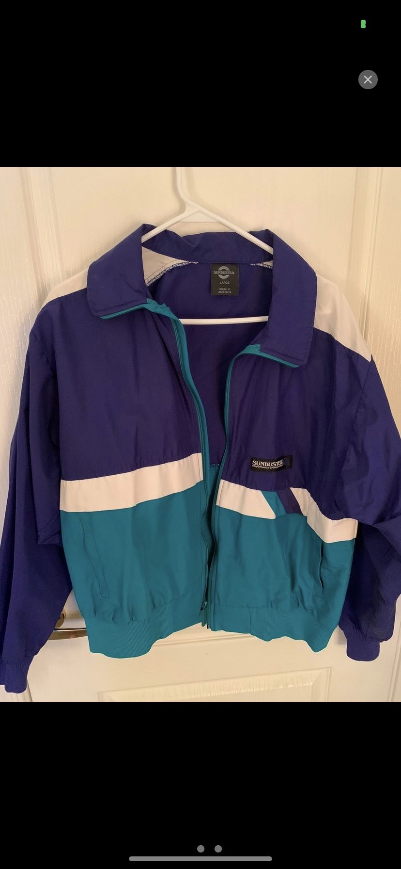 Vintage Sun Buster Track Suit Jacket