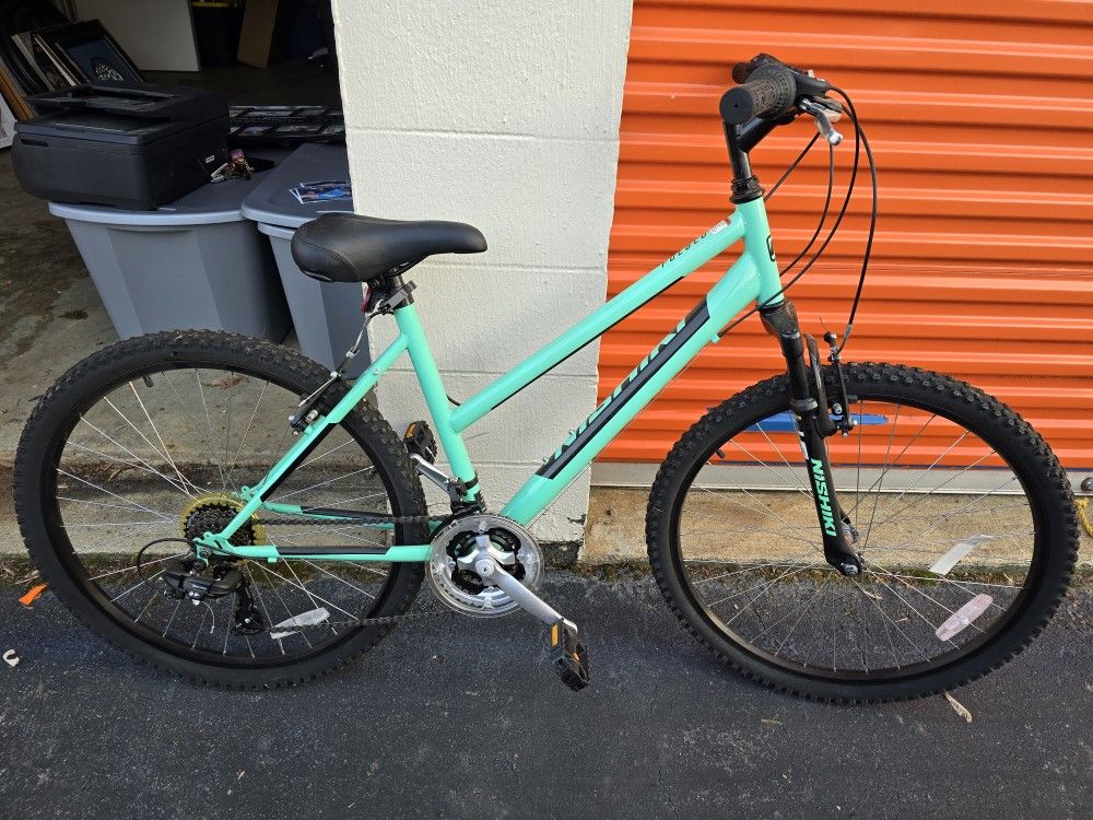 Nishiki Pueblo Mountain Bike – Teal | 26” Wheels
