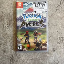 Pokemon legends arceus 