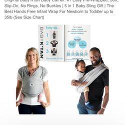 Baby k’tan baby carrier 