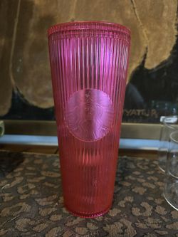 Starbucks Hot Pink Cold Cup New