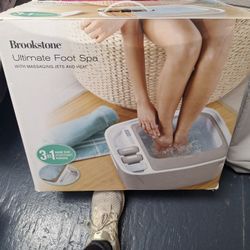 Brookstone 3-n-1 Foot Spa
