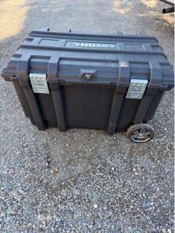 Husky rolling tool bin