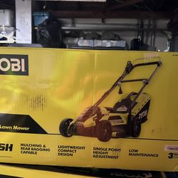 RYOBI 13 In Electric Land Mower (new)