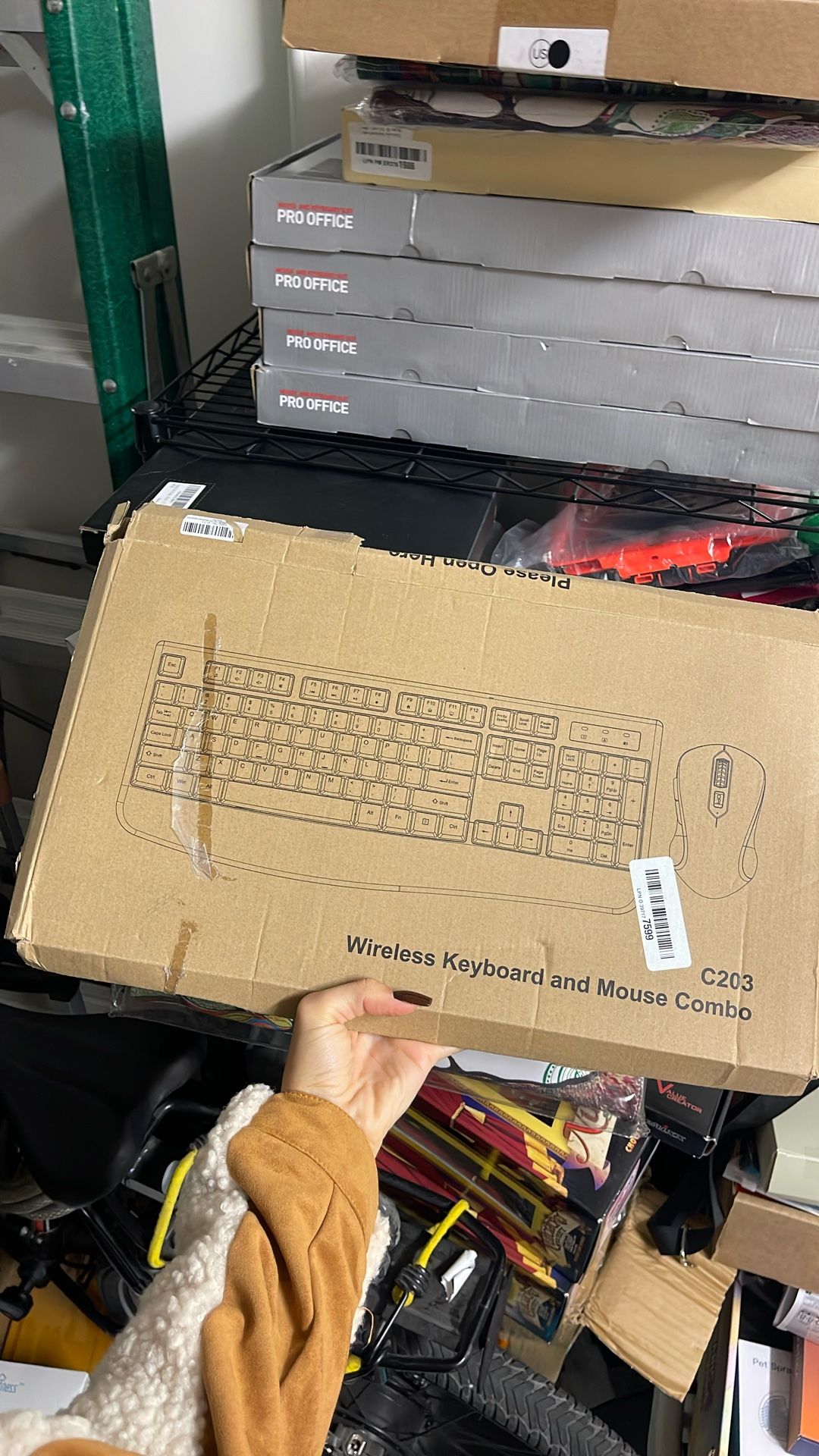 Wireless Keyboard And Mouse Combo
