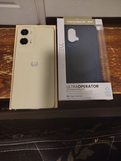 Moto G Stylus 2024 With Case Brand New Never Used For Metro By T-Mobile 
