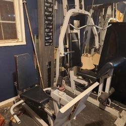 Club Weider 16.8st Total Home Gym Leg Press 