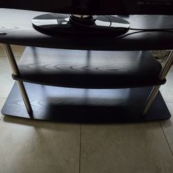 Black TV Stand Table Console 