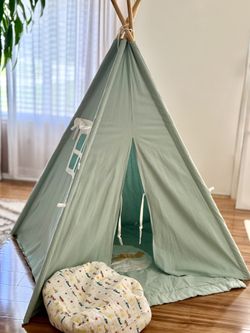 Genuine Teepee Joy (tent, canopy, play tent set, Teepee For kids)