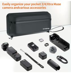 Travel Case For Osmo Pocket 3/4/Xtra Muse Creator Combo / Power Expansion Combo