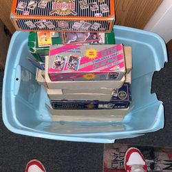 Collectible cards in really good shape G.I. Joe Looney Tunes Simpsons baseball basketball football Jurassic Park