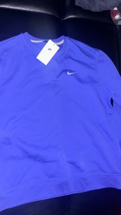 Nike Men Blue Sweatshirt Pullover XL