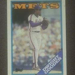 1988 Topps Dwight Doc Gooden New York Mets N.Y. #480 Baseball Card Vintage Collectible Sports MLB