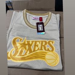 RARE MEN MITCHELL & NESS IVERSON JERSEY