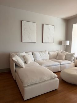 CB2 L Shape Sofa